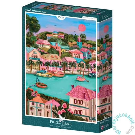 Pieces & Peace 1000 db-os puzzle - Hvar (0250)