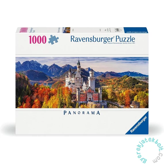 Ravensburger 1000 db-os Panoráma puzzle - Deutschland Collection - Neuschwanstein (12000445)