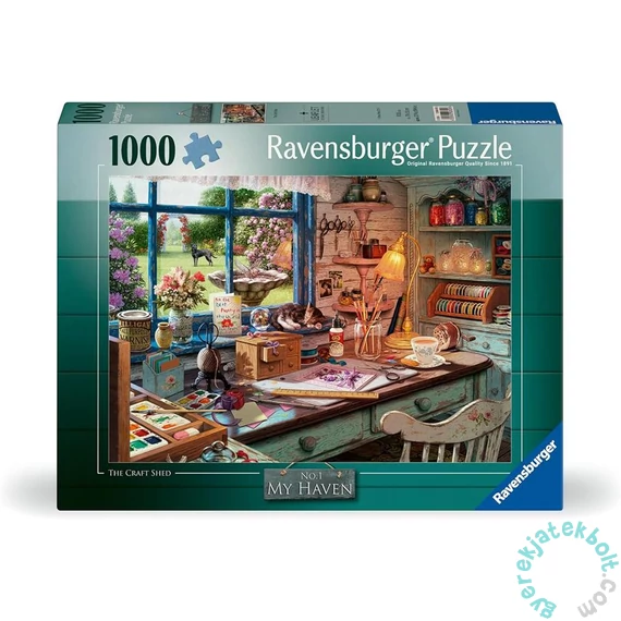 Ravensburger 1000 db-os puzzle - A kézműves fészere (12000307)