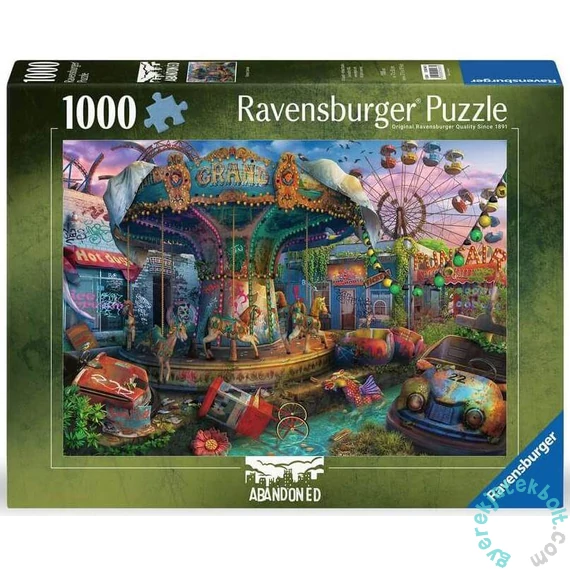 Ravensburger 1000 db-os puzzle - Az elhagyott vidámpark (12000487)
