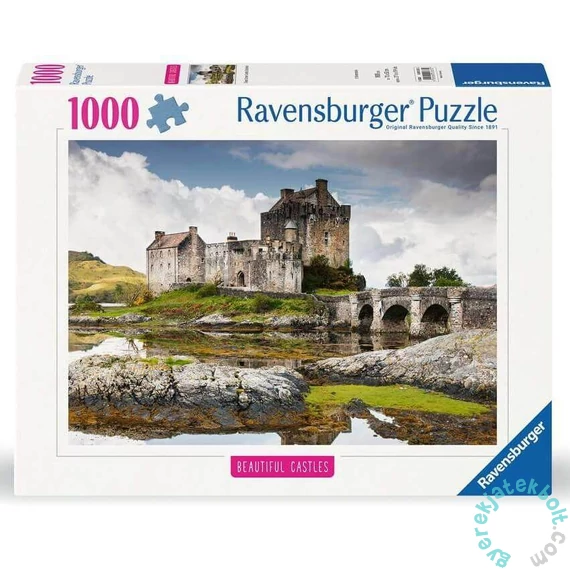 Ravensburger 1000 db-os puzzle - Beautiful Castles - Eilean Donan kastély (12001337)