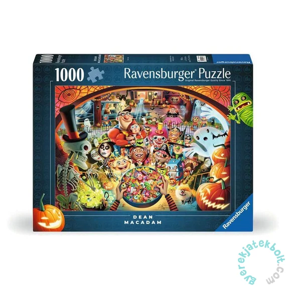 Ravensburger 1000 db-os puzzle - Csokit vagy csalunk! (12001348)