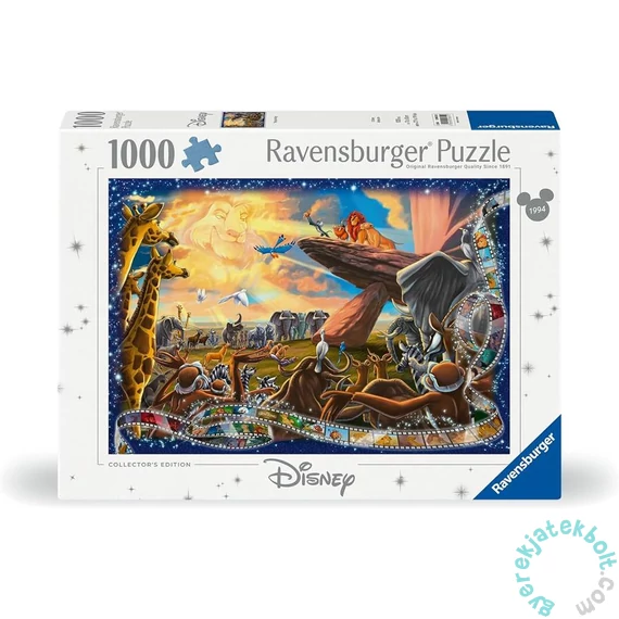 Ravensburger 1000 db-os puzzle - Disney Collectors Edition - Az oroszlánkirály (12000321)