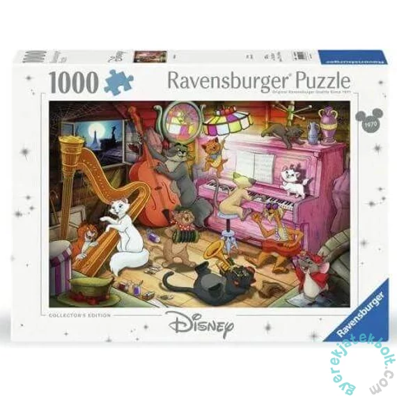 Ravensburger 1000 db-os puzzle - Disney Collectors Edition - Macskarisztokraták (12000753)