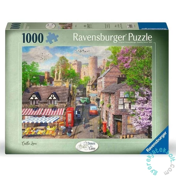 Ravensburger 1000 db-os puzzle - Down the Lane - Castle Lane (12001457)