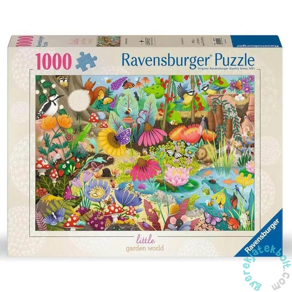 Ravensburger 1000 db-os puzzle - Élet a kertben (12001456)