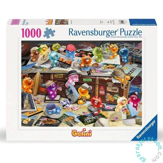 Ravensburger 1000 db-os puzzle - Gelini - Német turisták (12001426)