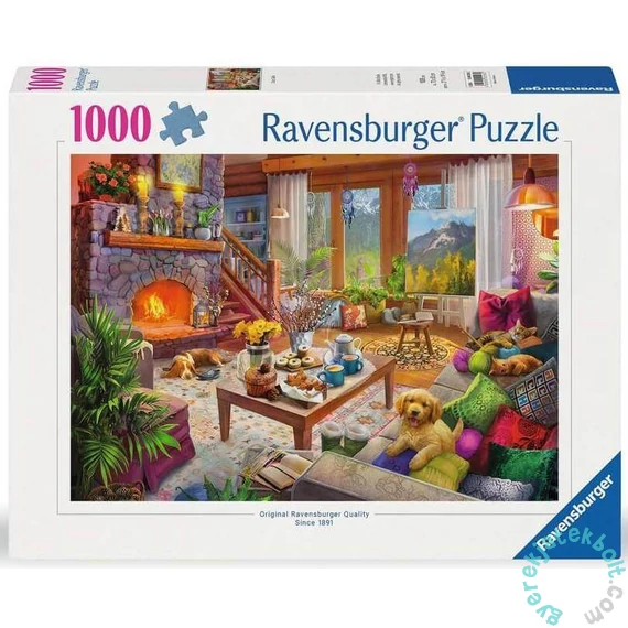 Ravensburger 1000 db-os puzzle - Hangulatos házikó (12000293)