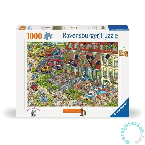 Ravensburger 1000 db-os puzzle - Holiday Resort 2 - The Hotel (12000723)