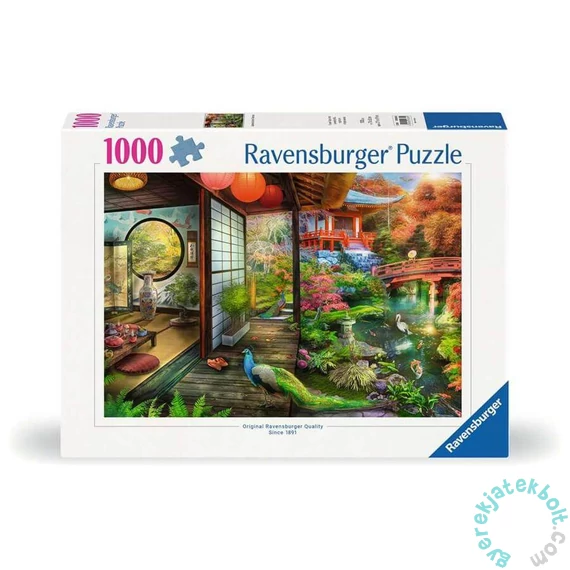 Ravensburger 1000 db-os puzzle - Japán kerti teaház (12000635)
