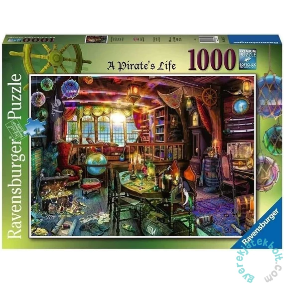 Ravensburger 1000 db-os puzzle - Kalózélet (12000119)