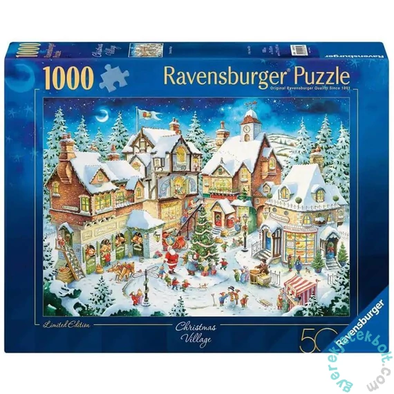 Ravensburger 1000 db-os puzzle - Karácsonyfalva (12001271)