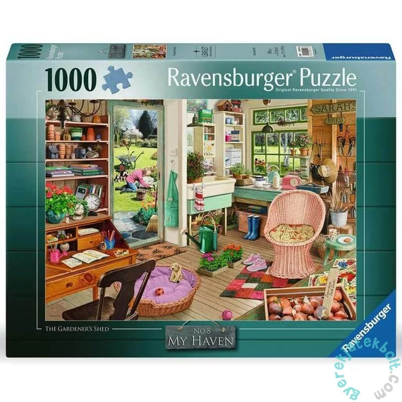 Ravensburger 1000 db-os puzzle - Kerti fészer (12000126)