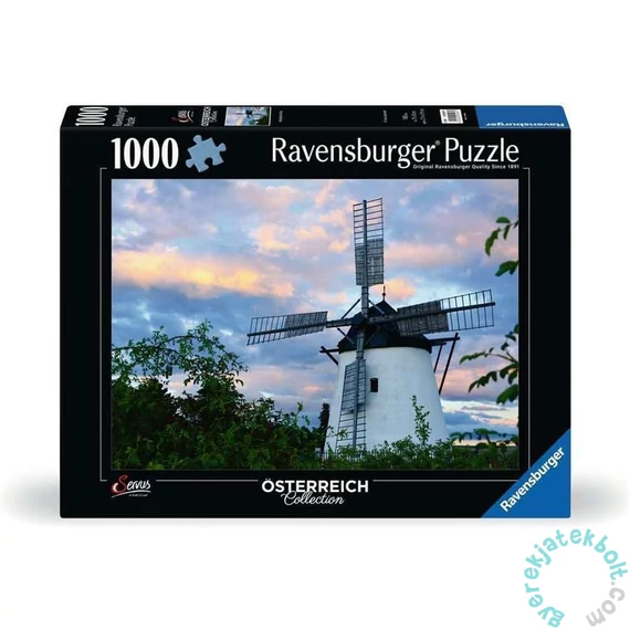 Ravensburger 1000 db-os puzzle - Malom Retz közelében, Ausztria (12000597)