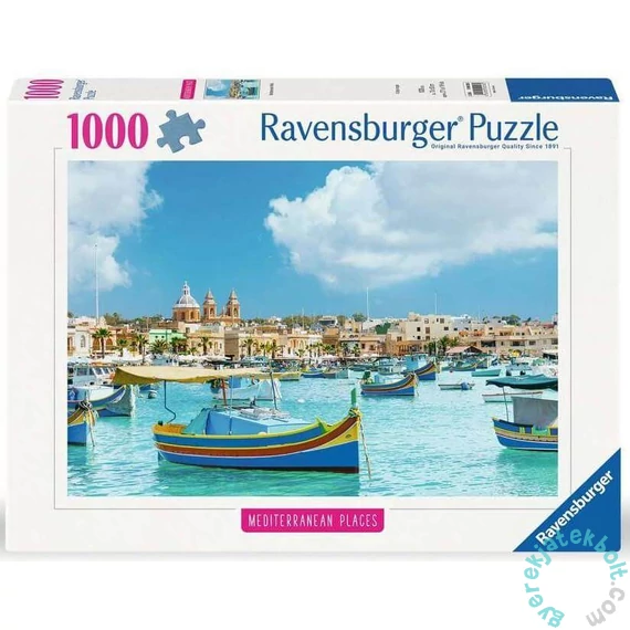 Ravensburger 1000 db-os puzzle - Mediterranean Places - Málta (12000028)