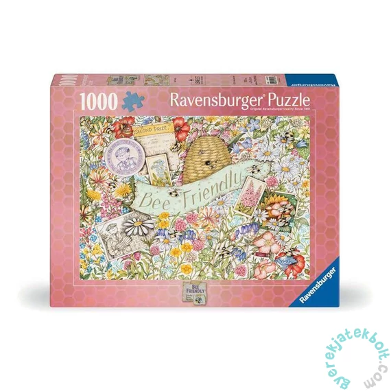 Ravensburger 1000 db-os puzzle - Méhbarát kert (12001079)