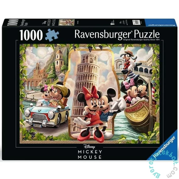 Ravensburger 1000 db-os puzzle - Mickey és Minnie vakáción (12000498)