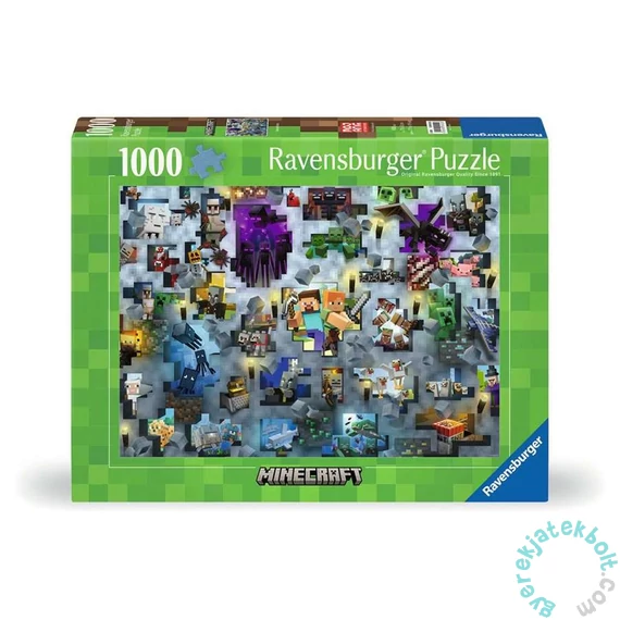 Ravensburger 1000 db-os puzzle - Minecraft (12000422)
