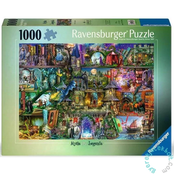 Ravensburger 1000 db-os puzzle - Mítoszok és legendák, Aimee Stewart (12000089)