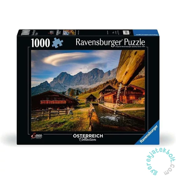 Ravensburger 1000 db-os puzzle - Neustattalm am Dachstein, Ausztria (12000595)