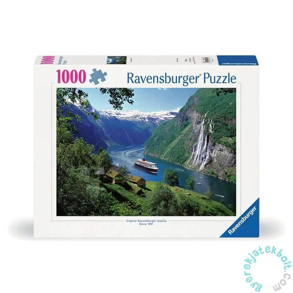 Ravensburger 1000 db-os puzzle - Norvég fjord (12000475)
