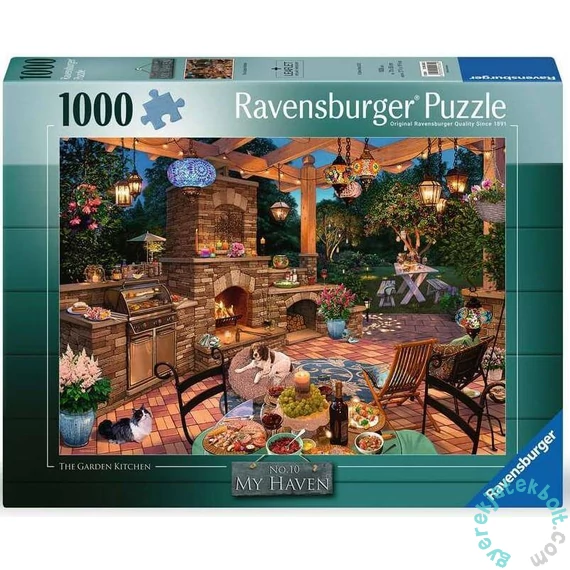 Ravensburger 1000 db-os puzzle - Nyári konyha (12000280)