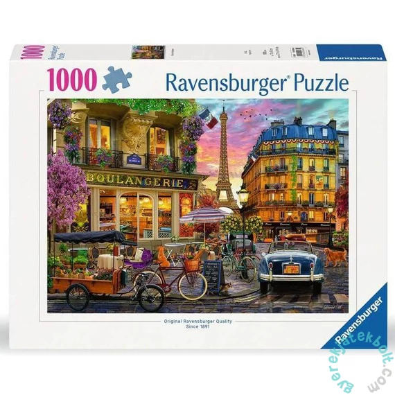 Ravensburger 1000 db-os puzzle - Naplemente Párizsban (12000885)