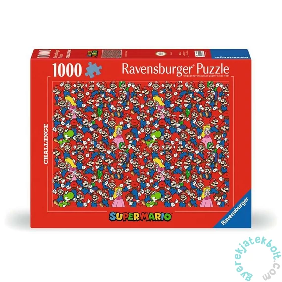 Ravensburger 1000 db-os Challenge puzzle - Super Mario (12000504)