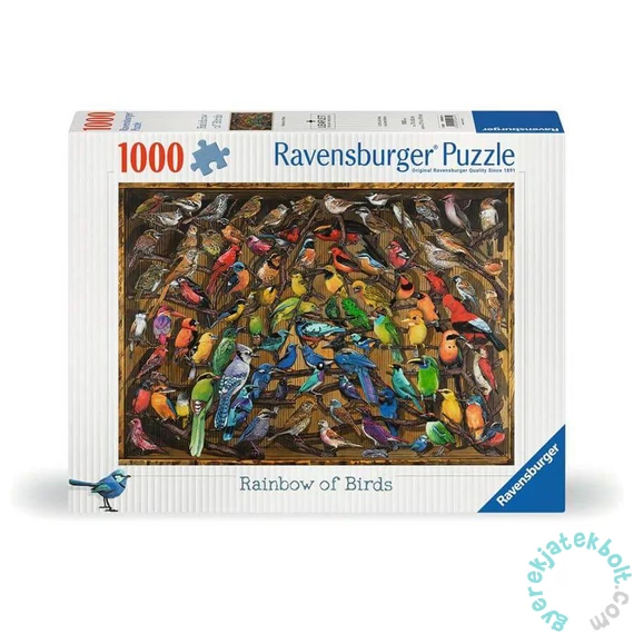 Ravensburger 1000 db-os puzzle - Színes madárvilág (12000281)