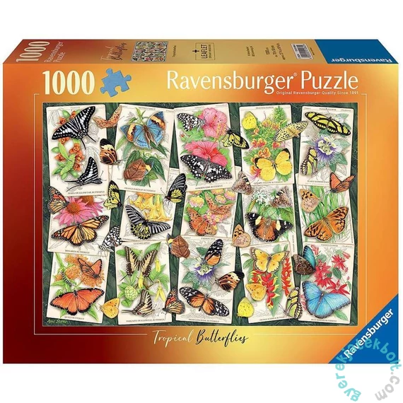 Ravensburger 1000 db-os puzzle - Tropical Butterfly (12001084)