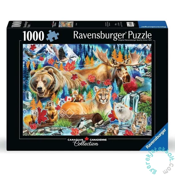 Ravensburger 1000 db-os puzzle - Vad Kanada (12001448)