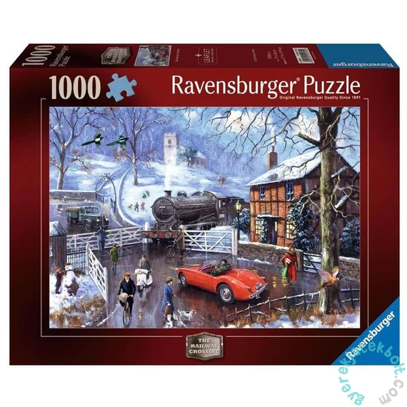 Ravensburger 1000 db-os puzzle - Vasúti átjáró (12001270)