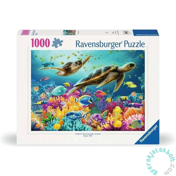 Ravensburger 1000 db-os puzzle - Víz alatti kékség (12000577)