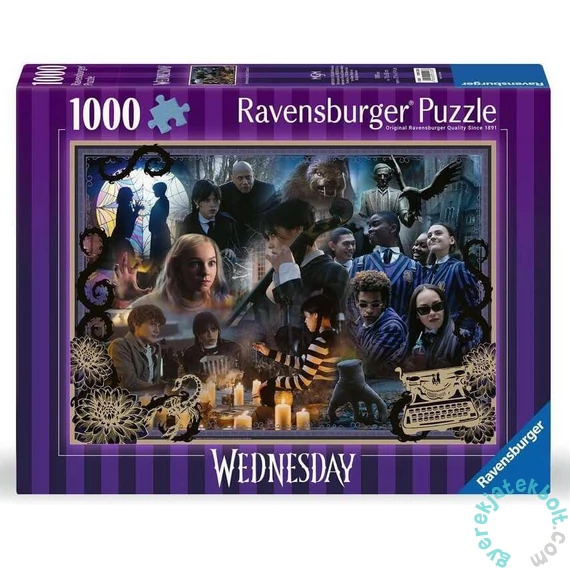 Ravensburger 1000 db-os puzzle - Wednesday (12001228)