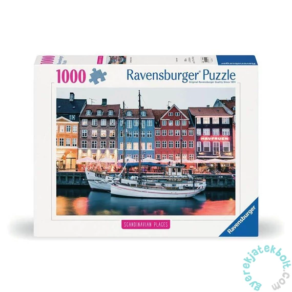 Ravensburger 1000 db-os puzzle - Koppenhága - Dánia (12000111)
