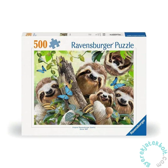 Ravensburger 500 db-os puzzle - Vidám lajhárok (12000203)