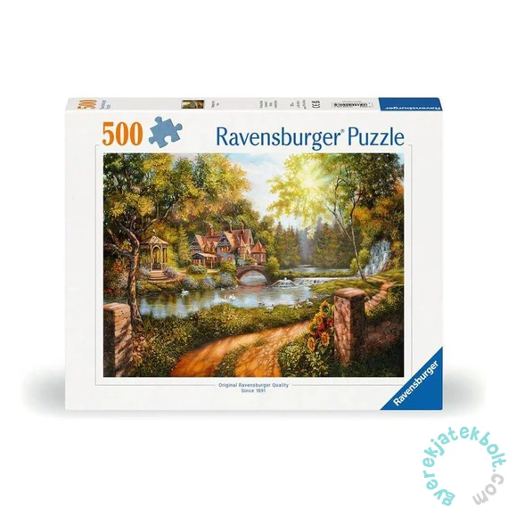 Ravensburger 500 db-os puzzle - Ház a folyónál (12000218)