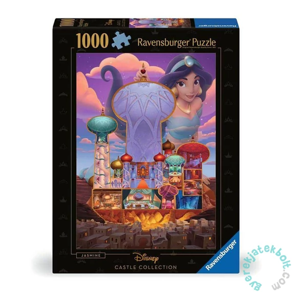 Ravensburger 1000 db-os puzzle - Disney Castle Collection - Jázmin kastélya (12000258)
