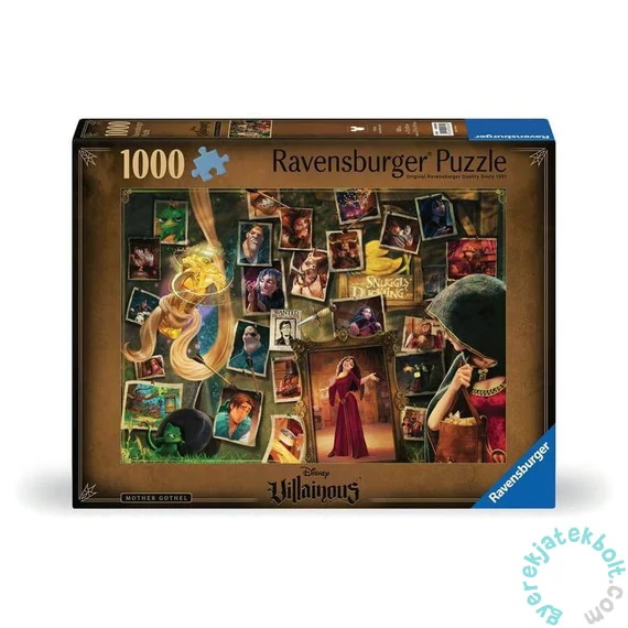 Ravensburger 1000 db-os puzzle - Disney gonoszai - Nyanya Banya (12000395)