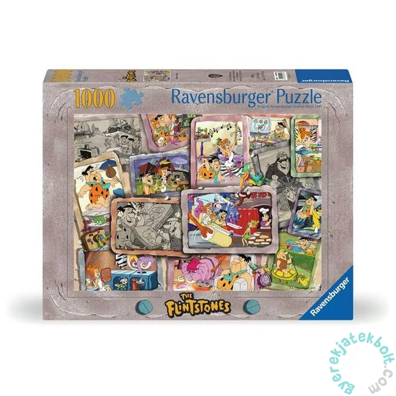 Ravensburger 1000 db-os puzzle - A Flintstone család (12000407)