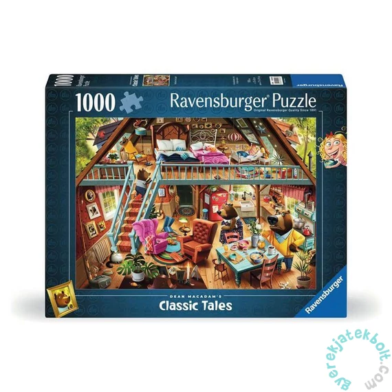 Ravensburger 1000 db-os puzzle - Aranyhaj és a három medve (12000423)
