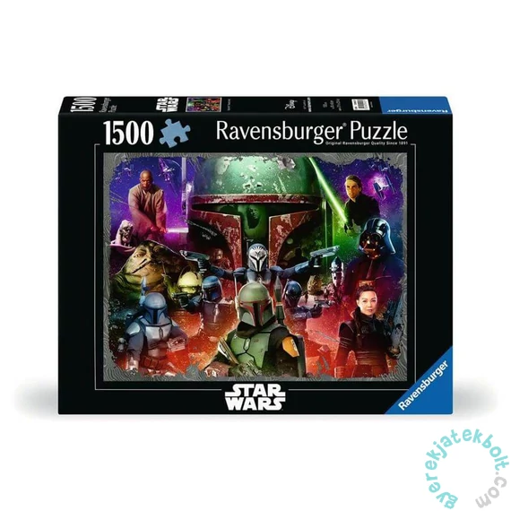 Ravensburger 1500 db-os puzzle - Star Wars - Boba Fett, Bounty Hunter (12000427)