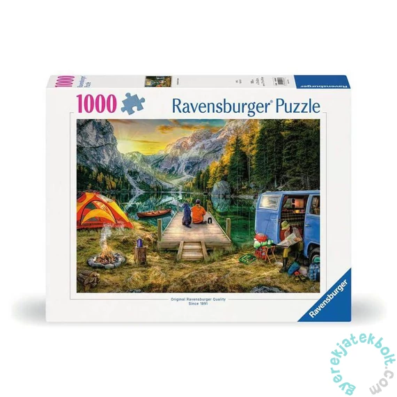 Ravensburger 1000 db-os puzzle - Kempingezés (12000568)