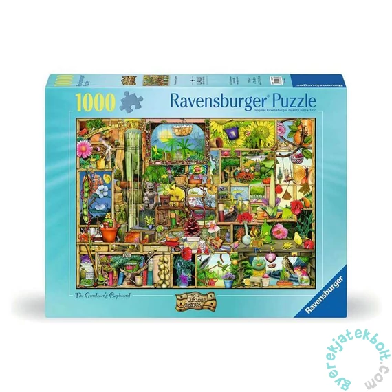 Ravensburger 1000 db-os puzzle - A kertész szekrénye, Colin Thompson (12000659)