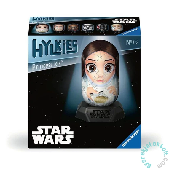 Ravensburger 54 db-os 3D puzzle - Star Wars - Princess Leia Hylkies (12001014)