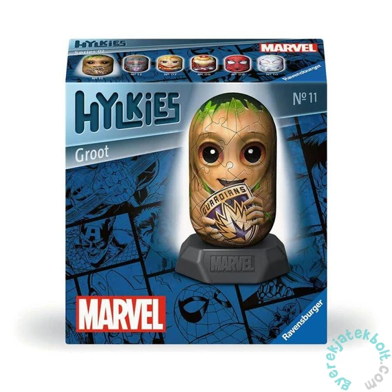 Ravensburger 54 db-os 3D puzzle - Marvel - Groot Hylkies (12001160)