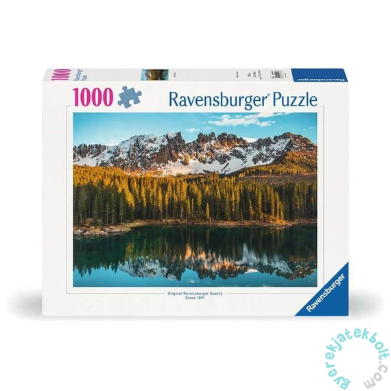 Ravensburger 1000 db-os puzzle - Karer-tó, Olaszország (12001207)