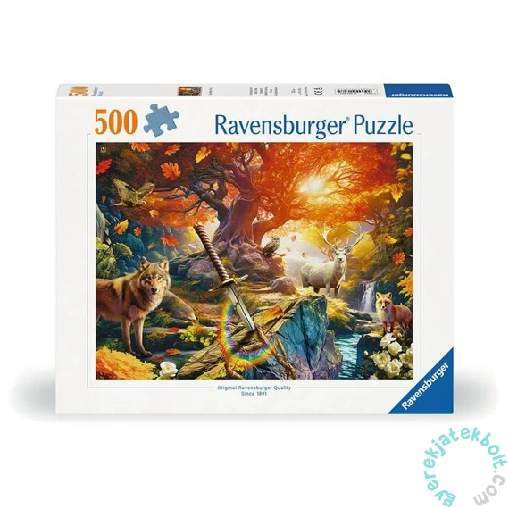 Ravensburger 500 db-os puzzle - Excalibur erdő (12001307)