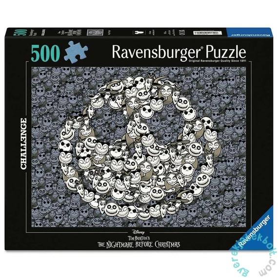 Ravensburger 500 db-os puzzle - Lehetetlen puzzle - Karácsonyi lidércnyomás (12001501)