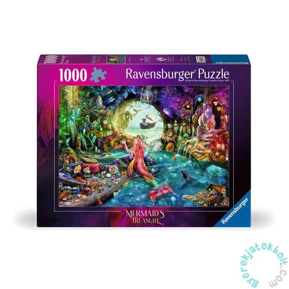 Ravensburger 1000 db-os puzzle - Sellők kincse (12001577)
